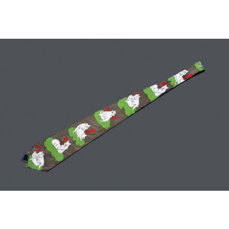 Cravata porcusori - model cu verde 