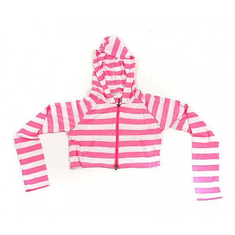 Set bluza dama impreuna cu maieu - alb cu roz.