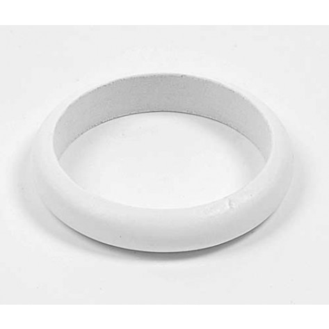 Bratara dama rotunda - alba