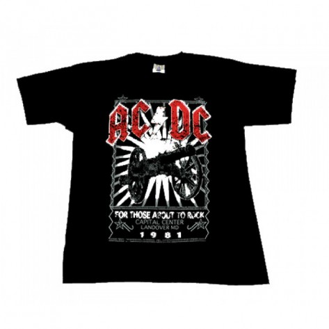 Tricou AC/DC - for those about to rock - Landover MD