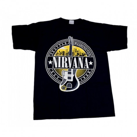 Tricou  Nirvana - Guitar