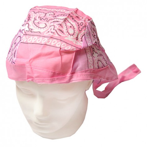 Du-rag ( bandana pt. cap ) floral roz  