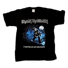Tricou Iron Maiden - Funeral Stone ( a matter of life and death )