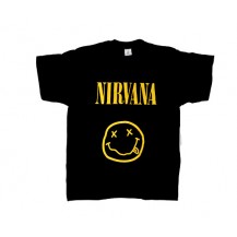 Tricou Nirvana - Smiley ( model 2 )