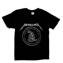Tricou Metallica - Black Album
