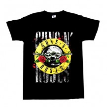 Tricou Guns N Roses -  Logo Galben